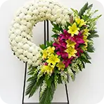 تاج گل گرد