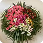 تاج گل تبریک