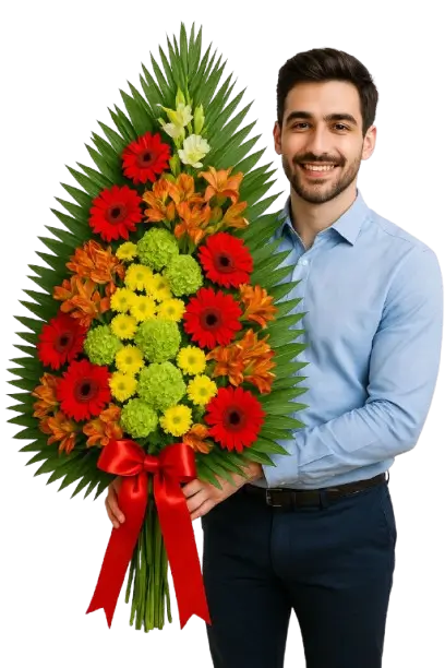 تاج گل تبریک