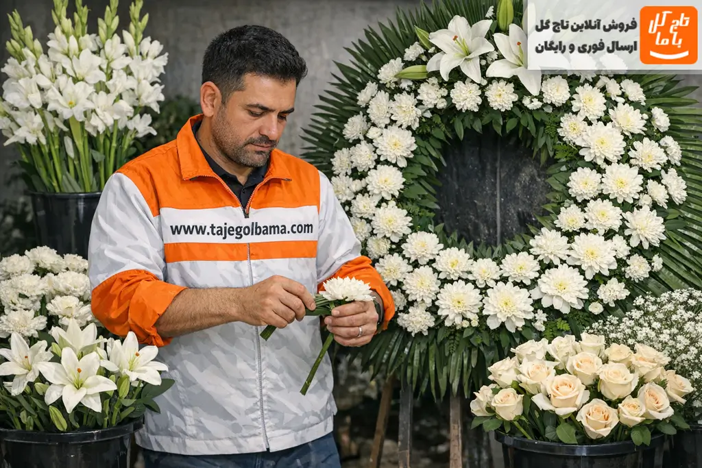 بهترین گل برای تاج گل ترحیم
